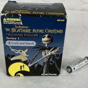 5 for $25| Jun Planning Nightmare Before Christmas Trading Figure #3 Lock Barel